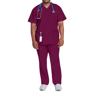 Wholesale High Quality Summer Medical Nursing Scrubs Perfect Fit Women's Hospital Nurse Spandex Fabric Breathable Accessories