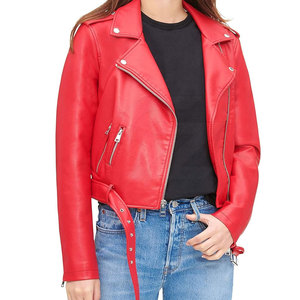 Premium Knitted Leather Jacket Breathable Waterproof