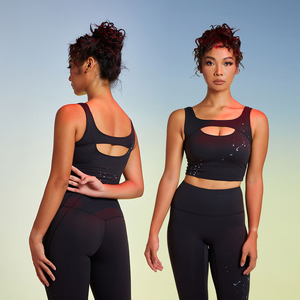 JIEJIN Women's Eco-Friendly Fitness Clothing Four-Way Stretch Gym Yoga Sets