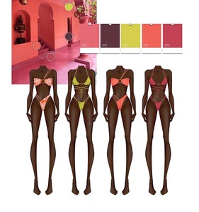OEM Professional Swimwear Beachwear Low MOQ Swimsuit with Logo